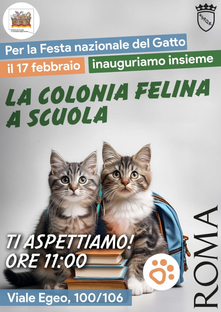Adottiamo una colonia felina